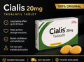 Cialis 20mg (Tadalafil) Tablets – Original & Genuine | Up to 36 Hours Effect | Premium Quality